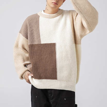 Mitchell™ Contrast Patches Sweater