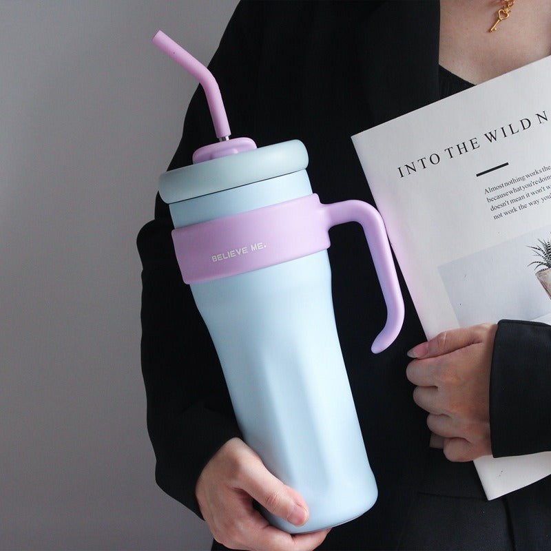 "Believe Me." The Cutest Insulated Tumbler