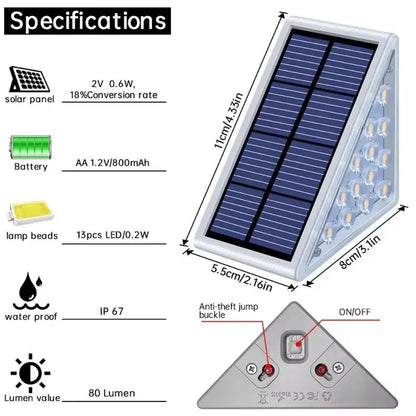 EcoBright™ All-Weather Solar Step Light (Buy 1 Get 5 FREE)