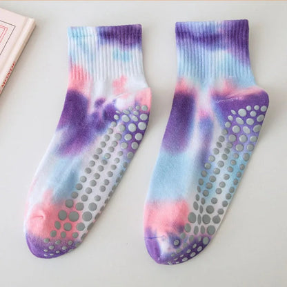 Almachic™ Tie-Dye Grip Yoga Socks (Buy 1 Get 3 FREE)