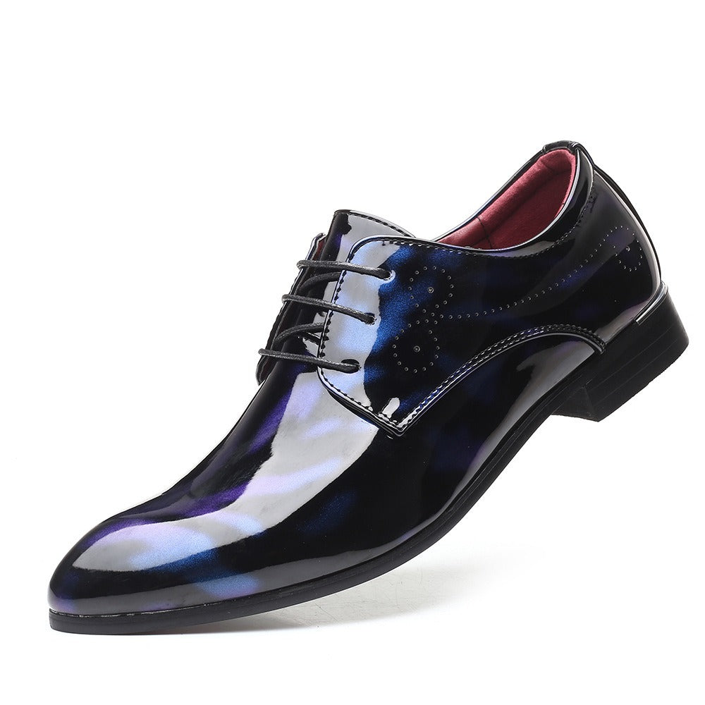 Huntsman™ Gatsby Glossy Leather Dress Shoes