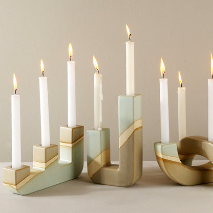 Thise™ Nordic 4-Piece Taper Candleholder Set