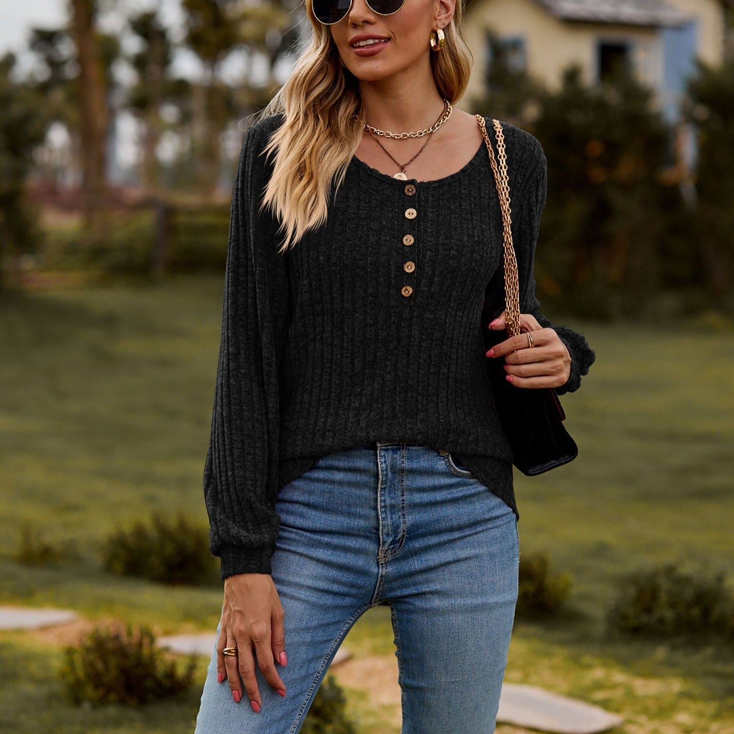 Vanessa Shelly | Fall Long Sleeves Sweater