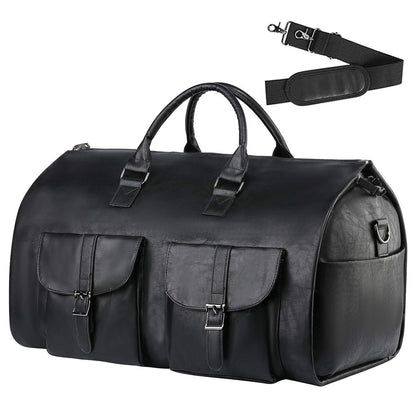 Hitch33™ Leather Weekender Garment Bag