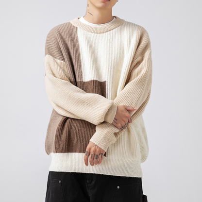 Mitchell™ Contrast Patches Sweater