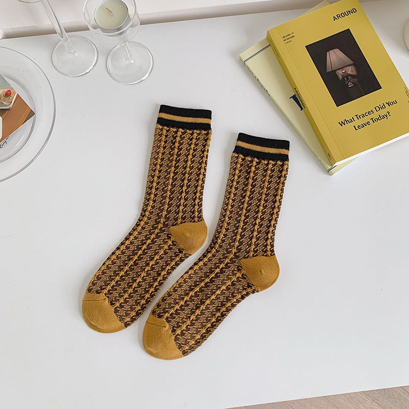 Vanessa Shelly | Vintage Golden Harvest Socks (5 Pair Set)