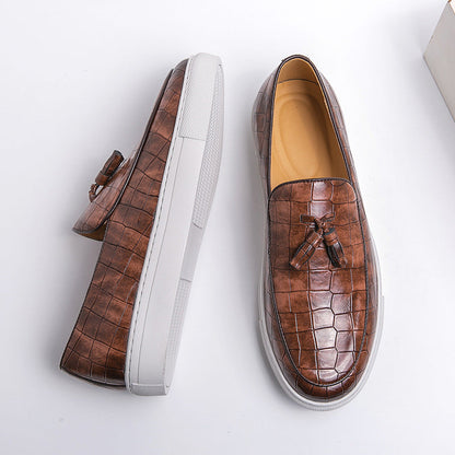 Huntsman™ Alligator Classic Loafers