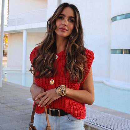 Vanessa Shelly | Maryland Knit Sweater Vest