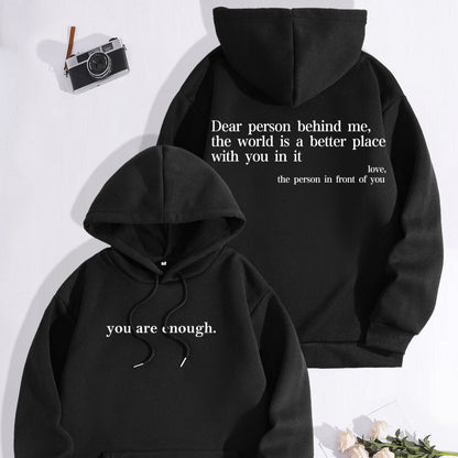 "Dear Person Behind Me" Hoodie