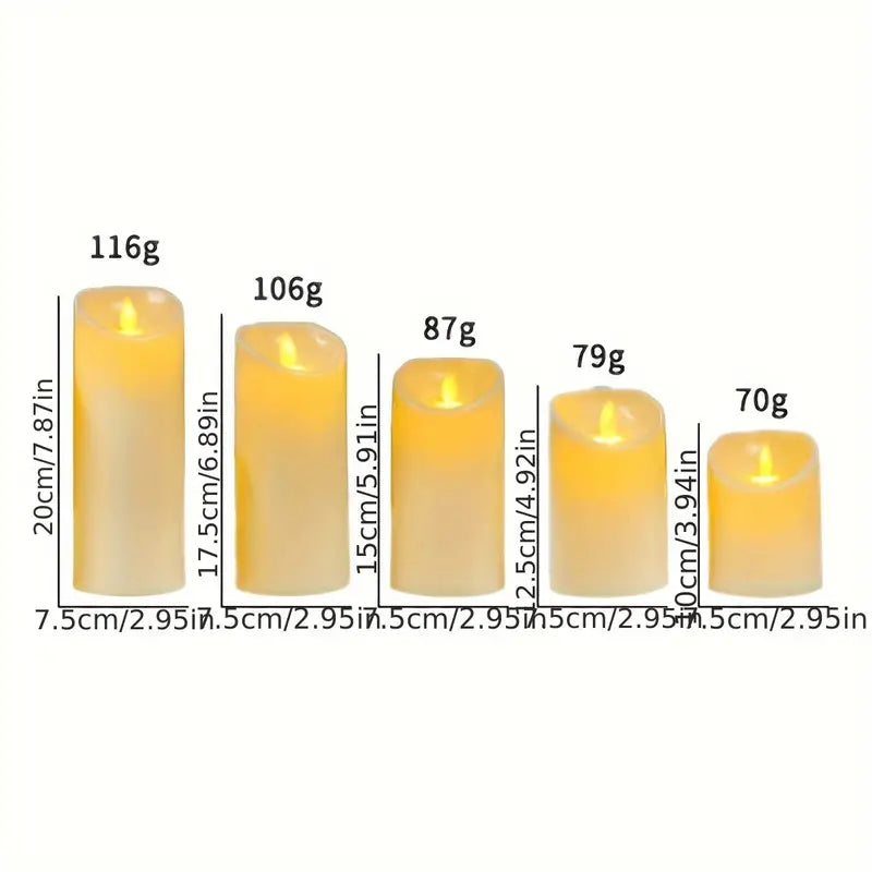 Thise | Aura Forever Candles (5-Piece Bundle)