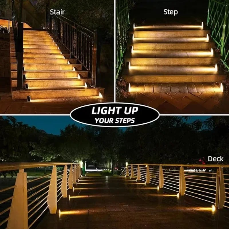 EcoBright™ All-Weather Solar Step Light (Buy 1 Get 5 FREE)