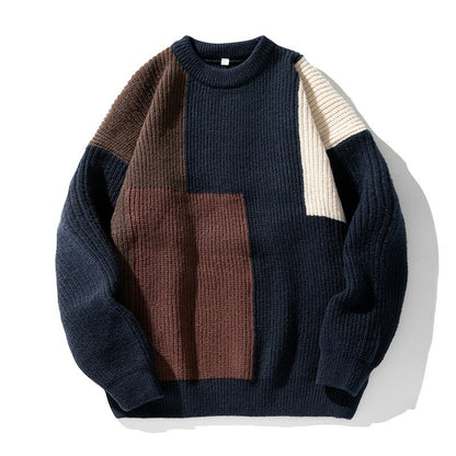 Mitchell™ Contrast Patches Sweater