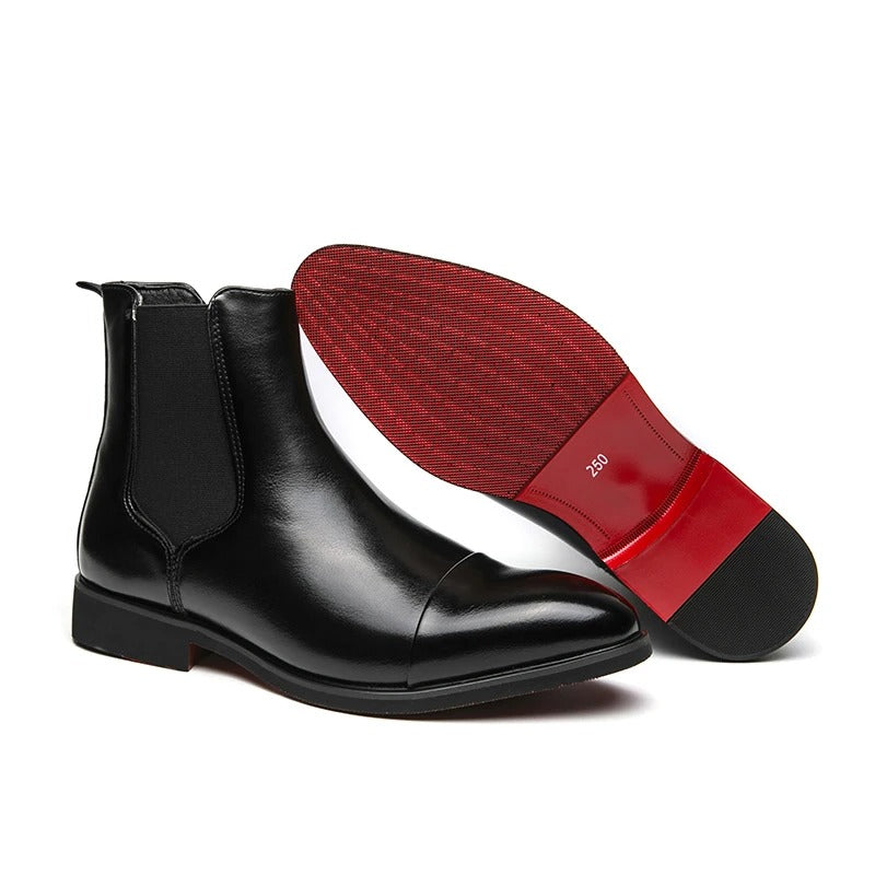 Huntsman™ Signature Crimson Chelsea Boots